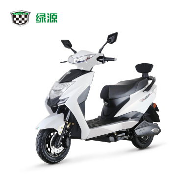 绿源(LUYUAN)电动车72V成人男女电瓶车MMT双人踏板外卖72V长跑电动摩托车