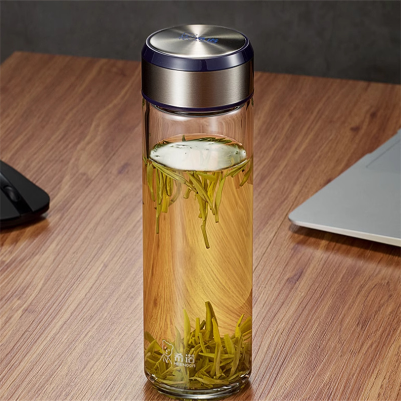 希诺 XN-6055单层玻璃杯 538ml (单位:个)颜色随机发货高清大图