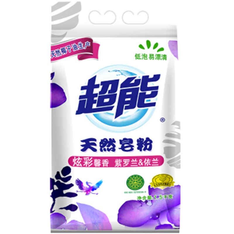 超能 馨香炫彩天然皂粉皂粉 1.5kg