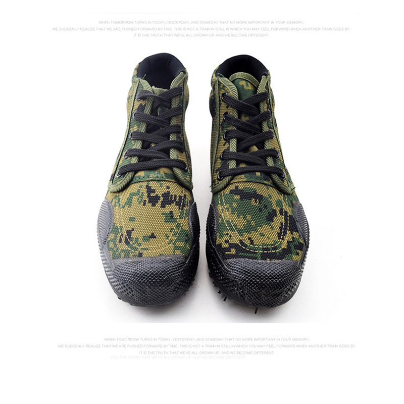 tmwx作训鞋批发高帮林地数码作训鞋橡胶大底劳保鞋