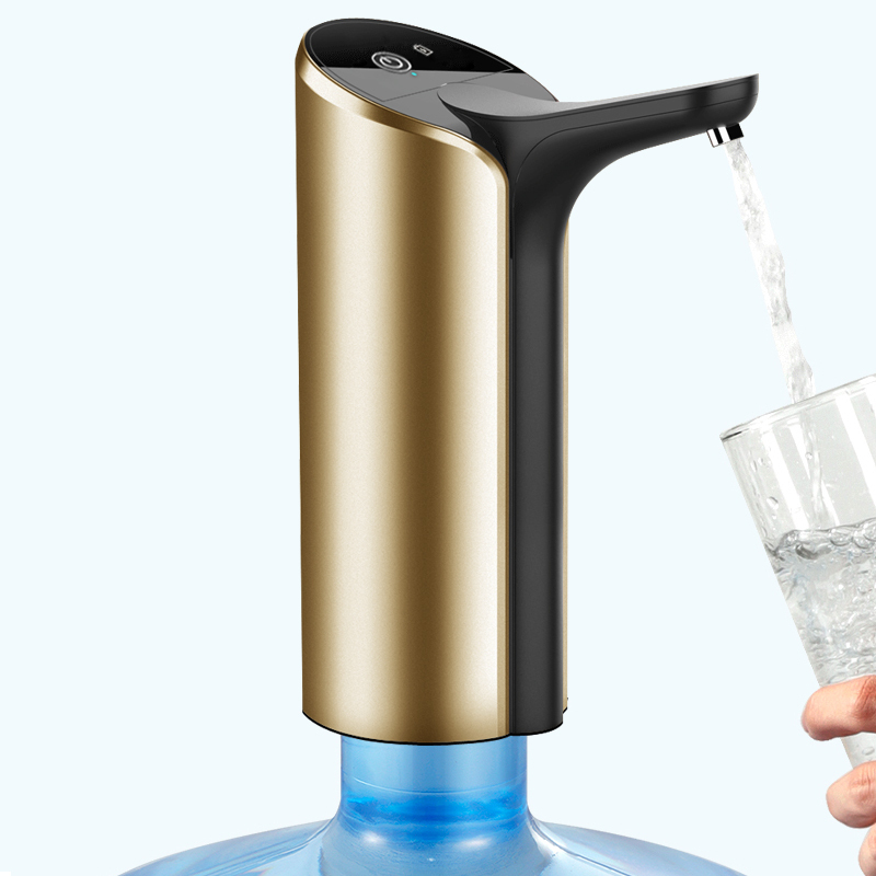 安尚电动抽水器无线充电大中小桶装水一键启动自动上水器家用商用蓄电