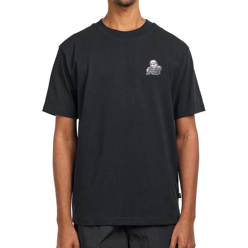 新百伦(New Balance)NewBalance联名款休闲潮牌纯棉圆领彩印男士高清大图