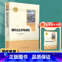 8年级下]钢铁是怎样炼成的-赠考点 [正版]钢铁是怎样炼成的初中原著八年级下册原版完整版人民教育出版社初中生必读人教版课