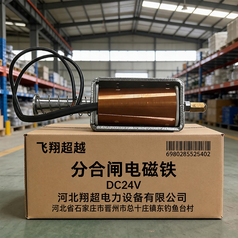 飞翔超越 分合闸电磁铁 DC24V 个高清大图