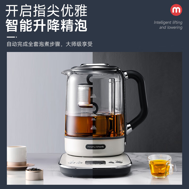 摩飞电器(MORPHY RICHARDS)煮茶器MR6088灰色高清大图