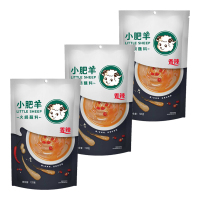 小肥羊香辣火锅蘸料125g*3 调味品调味料 火锅蘸料调味酱 凉拌菜拌面凉皮 热干面火锅烧烤蘸酱