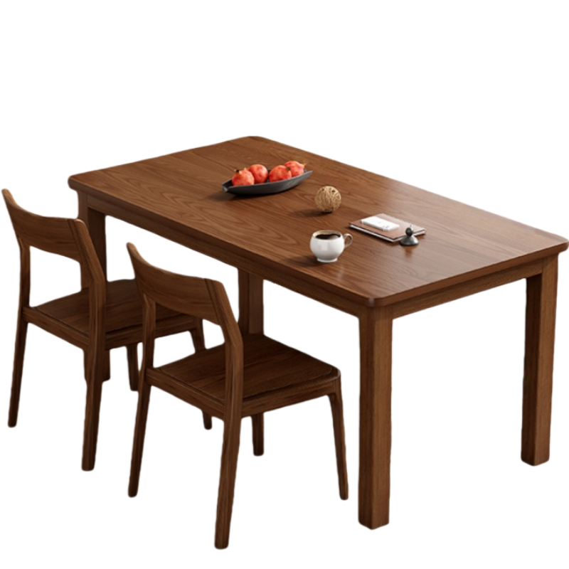 鑫龙都餐桌桌子1.2m+2椅套高清大图