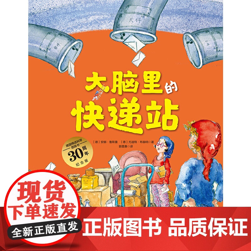 大脑里的快递站(德国精选科学图画书 大开本新版)高清大图