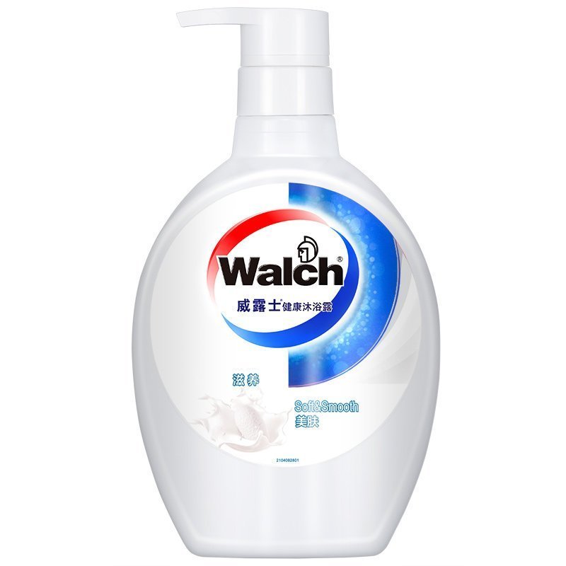 威露士(Walch) 健康滋养美肤 沐浴露 600ml+50ml (单位:瓶)