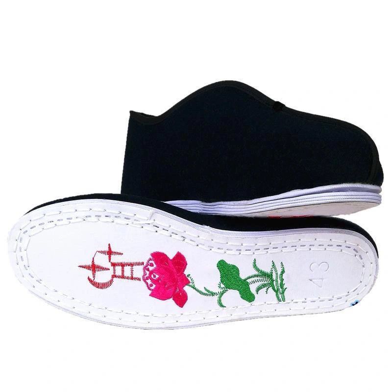 41普通鞋底男士寿衣寿鞋子老头鞋北京布鞋男款棉鞋棉靴子殡葬用品莲花