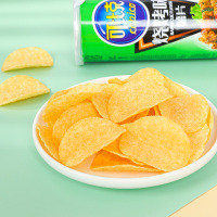 可比克薯片45g*10罐装随机口味休闲追剧零食品膨化大礼包小吃