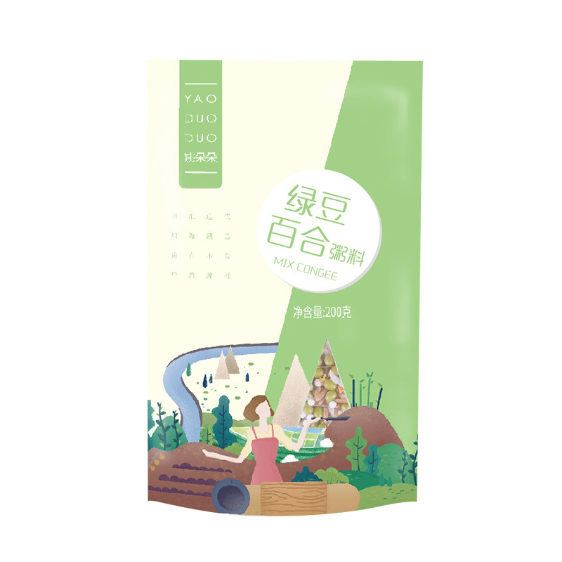 姚朵朵绿豆百合粥料200g*1袋