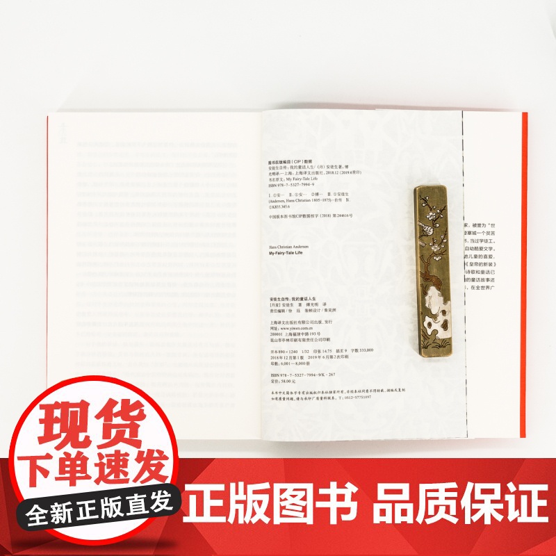 安徒生自传 我的童话人生 童话之父安徒生著 传记 解秘安徒生童话 童话故事下真实的人生理解感悟 上海译文出版社高清大图