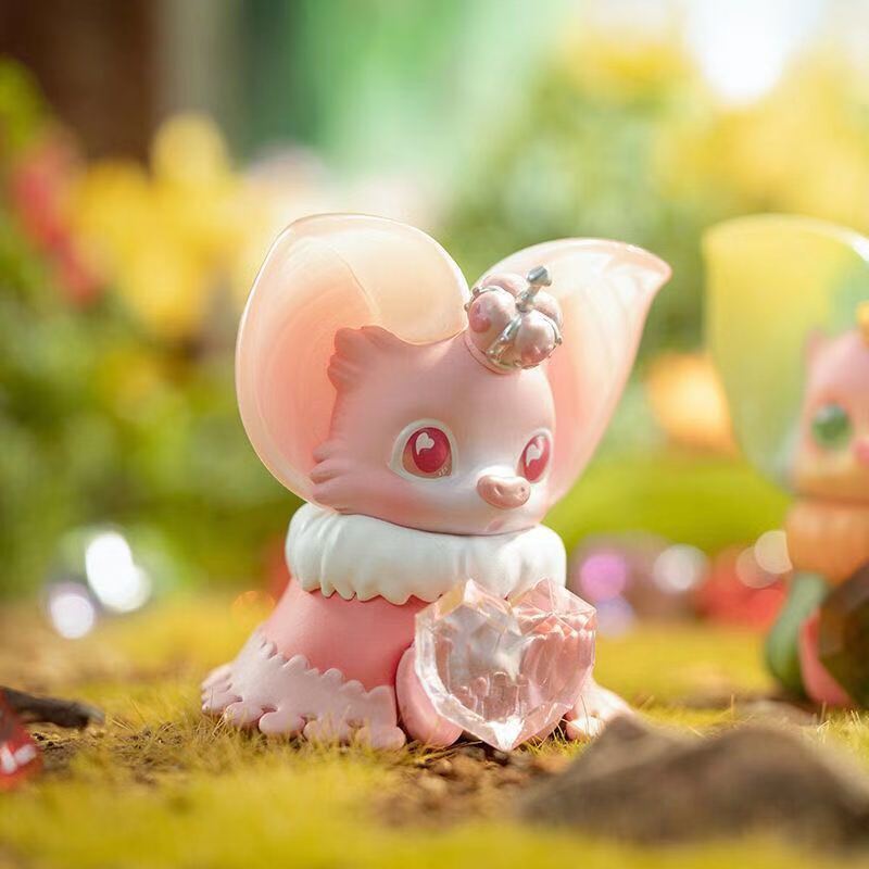 popmart泡泡玛特yoki宝石小王子系列盲盒确认款手办潮玩公仔摆件金砂