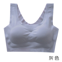 薄款无痕内衣文胸拢无钢圈震跑步胸罩背心背睡眠