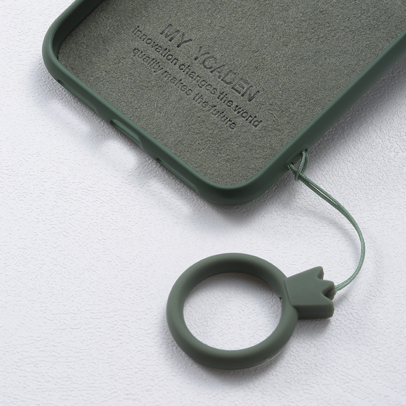 火豹手机指环扣挂绳挂件硅胶挂手吊环吊绳手指扣环圈短款链纯色男挂环