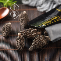 贡极 100g羊肚菌心止盒装高原山珍干货 野生干制食用菌送礼佳品高档食品商务礼品特产送长辈 单个价