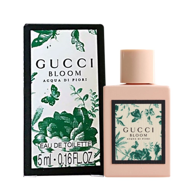 gucci古驰女士香水小样 花悦绿意女士淡香水 古驰绿繁花香水小样5ml