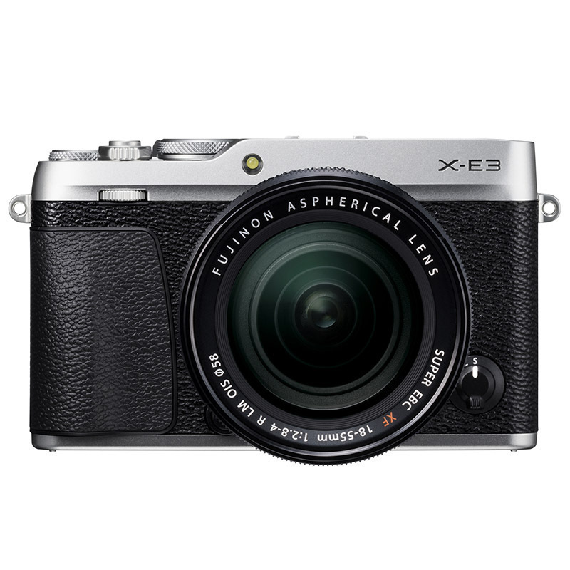 富士(FUJIFILM)X-E3(XF18-55MM)银色 变焦套装 单镜头套机 有效像素2430万 数码微单