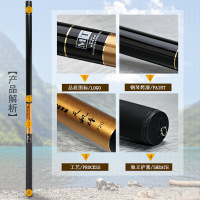 CAMEL骆驼户外钓鱼竿 溪流竿强韧耐用可伸缩垂钓鱼竿手竿
