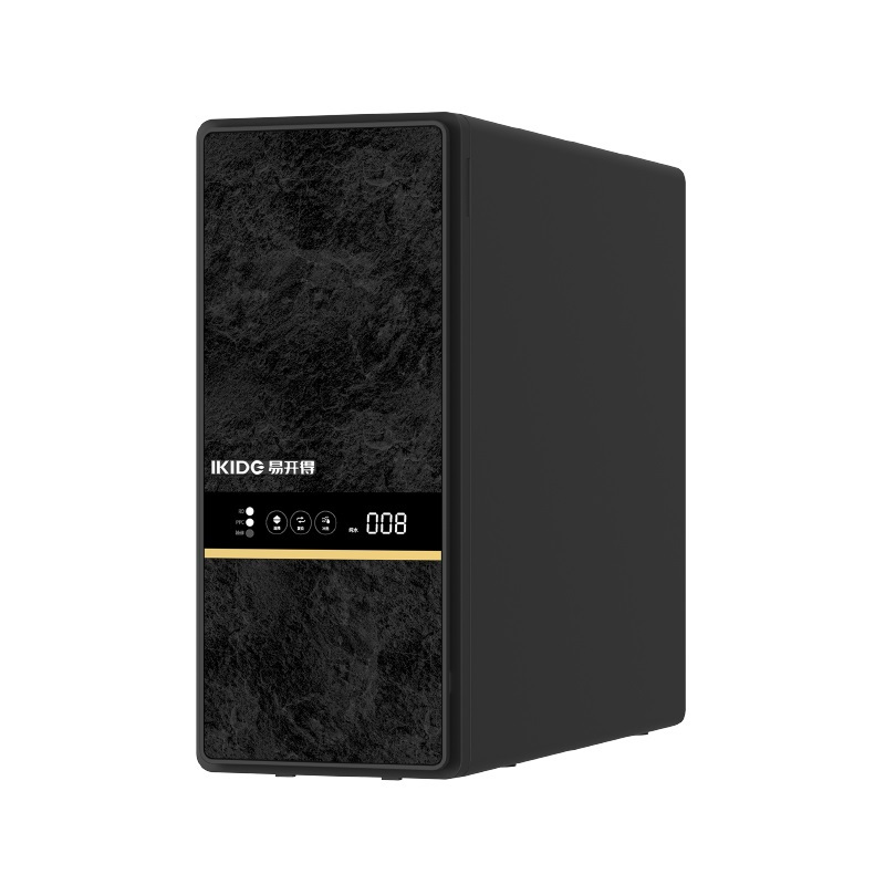 易开得净水器小巨人系列T2S台下式1000G反渗透净水机黑色款