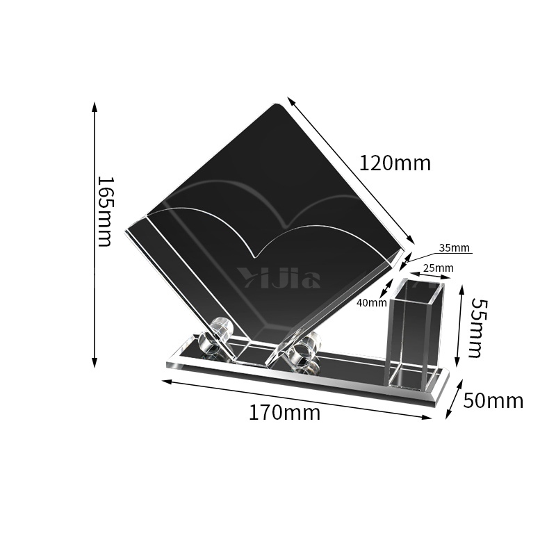 翌嘉YJ4123058 透明亚克力纸巾盒 透明心型 170*50*165高清大图