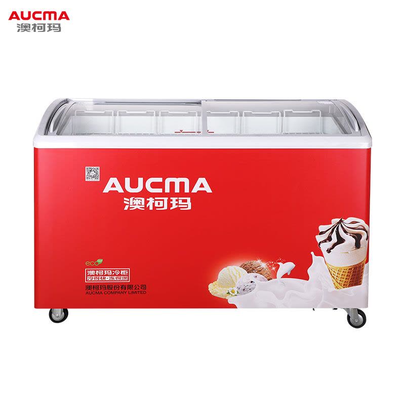 澳柯玛(AUCMA) 展示柜 SD-416 416升-26℃度商用大容量大型保鲜冷柜图片