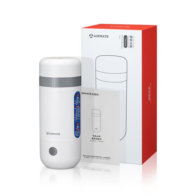 艾美特(Airmate) 电加热水杯 CR0309 白色高清大图