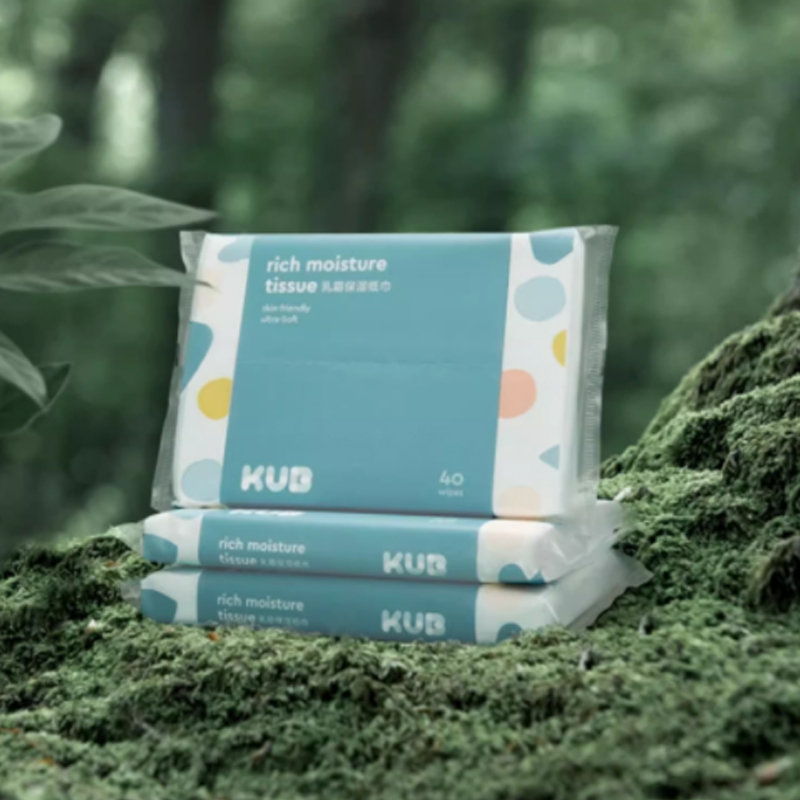 KUB可优比-乳霜保湿纸巾-40抽*10包/提高清大图