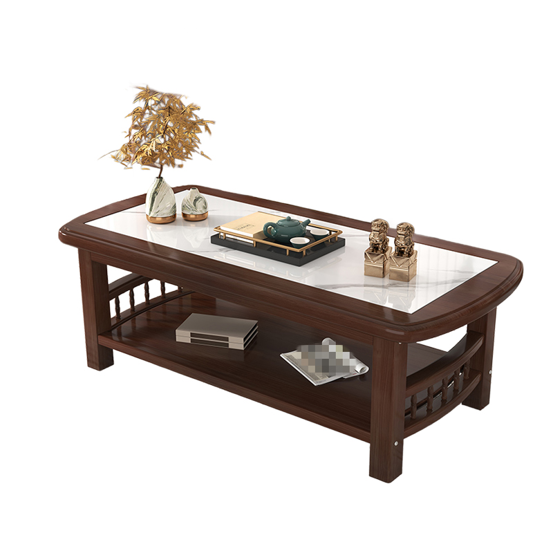 堇柏 岩板茶几 1米 张高清大图