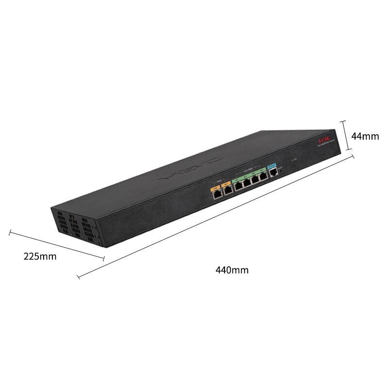 华三(H3C)MER3220 多WAN口全千兆企业级VPN路由器 内置AC 带机量100-150