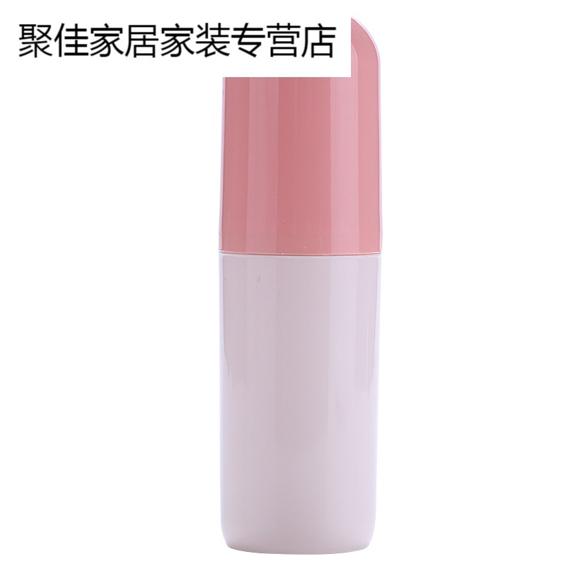 家柏饰(CORATED)便携式带盖洗漱杯牙刷盒旅游刷牙漱口牙缸杯子牙筒牙膏牙刷收纳盒高清大图