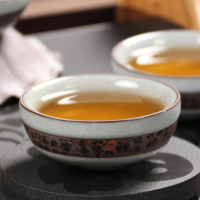 尚帝 黑檀茶盘乌金石功夫茶具套装四合一家用整套大号石头茶台 八仙过海龙珠11入智能旋转电热炉套装