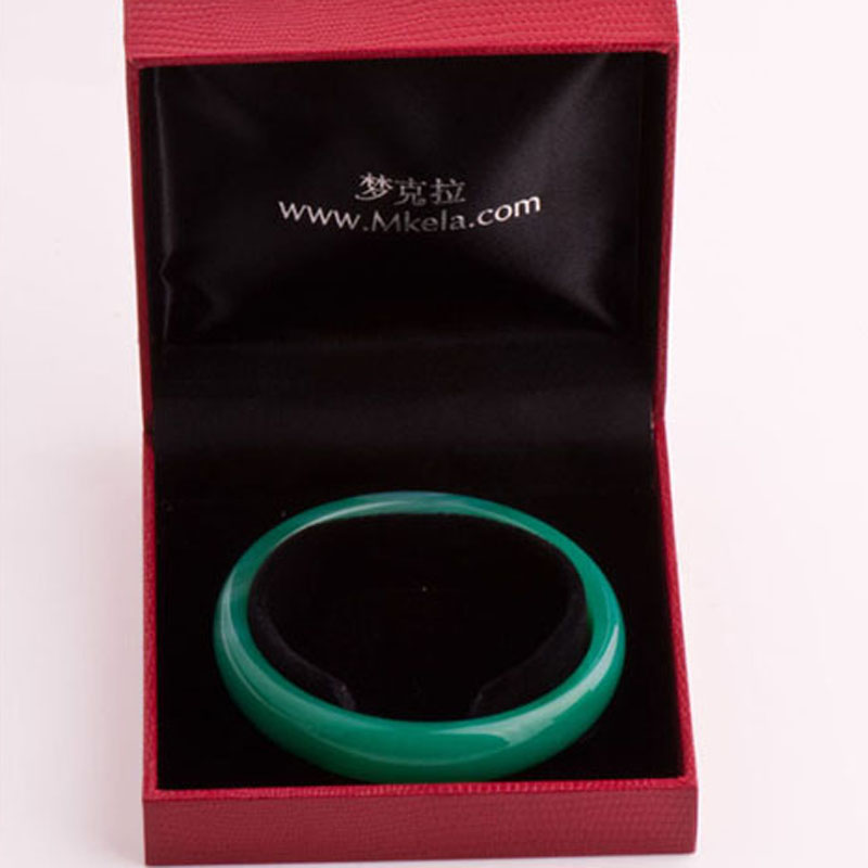 梦克拉Mkela 绿玛瑙手镯 幸福一生高清大图