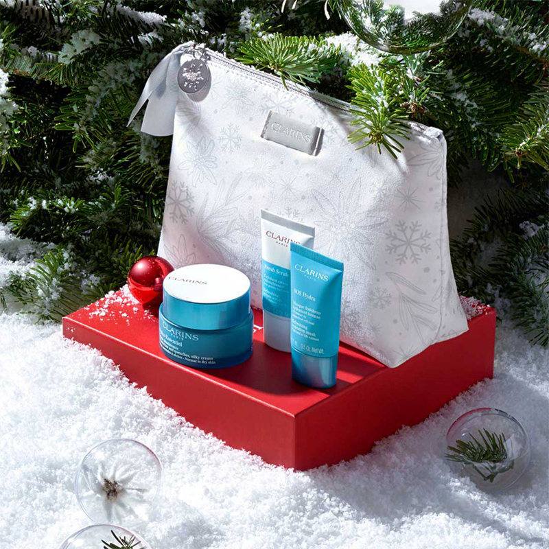 CLARINS娇韵诗 (恒润奇肌保湿面霜 中干性肌肤 50ml+日霜15ml +晚霜15ml)[原厂套盒]