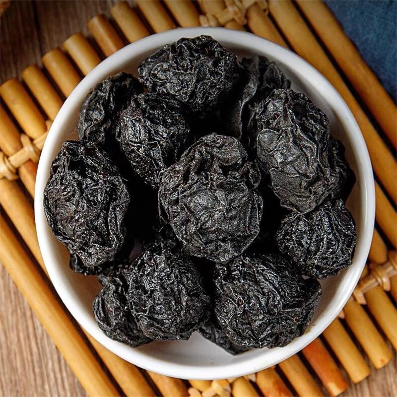 乌梅中药材乌梅干药用乌梅无糖原味泡水烟熏大乌梅酸梅汤原材料高清大图