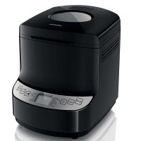 飞利浦(Philips) 面包机 HD9046 多功能塑料 全自动家用烘焙早餐机 自制酸奶果酱 不锈钢内胆 保温功能