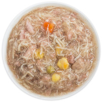顽皮Wanpy宠物零食犬用(活力营养)鲜封包含猪肉+蔬菜80g*10