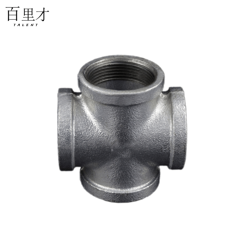 百里才 镀锌四通 DN20 个图片