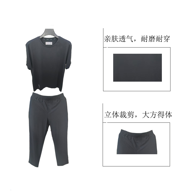 红晨岛透气夏季工作服(170)(套)高清大图