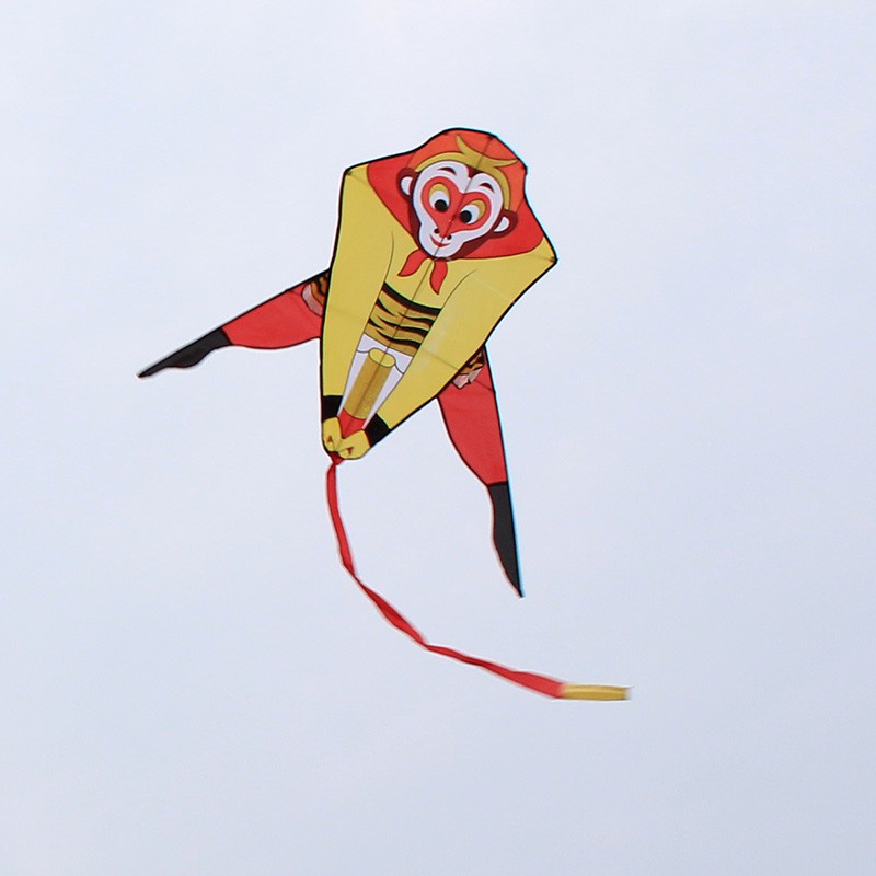 孙悟空风筝2020新款风筝美猴王造型独特稳定好飞初学推荐线轮创意 三维工匠 孙悟空风筝+260m线轮高清大图
