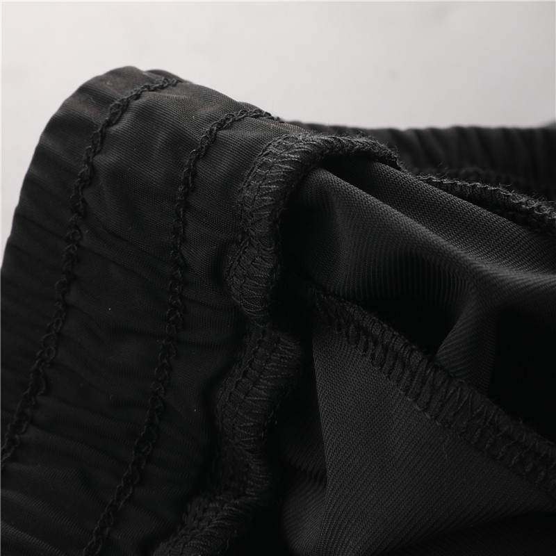 裤子男款夏季潮流断腰包边速干裤透气运动休闲长裤大码男裤麟名