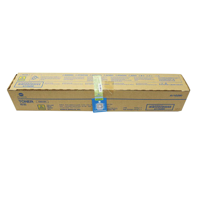 柯尼卡美能达(KONICA MINOLTA) TN319Y 黄色 墨粉/碳粉 适用机型 C360