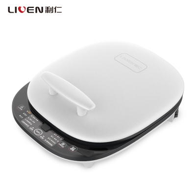 利仁(Liven)LR-D3300 电饼铛家用加深多功能煎烤烙饼机悬浮式无油不沾苏宁自营