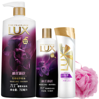 LUX/力士沐浴露幽莲魅肤沐浴乳750ml+送100ml洗发水+100ml沐浴露