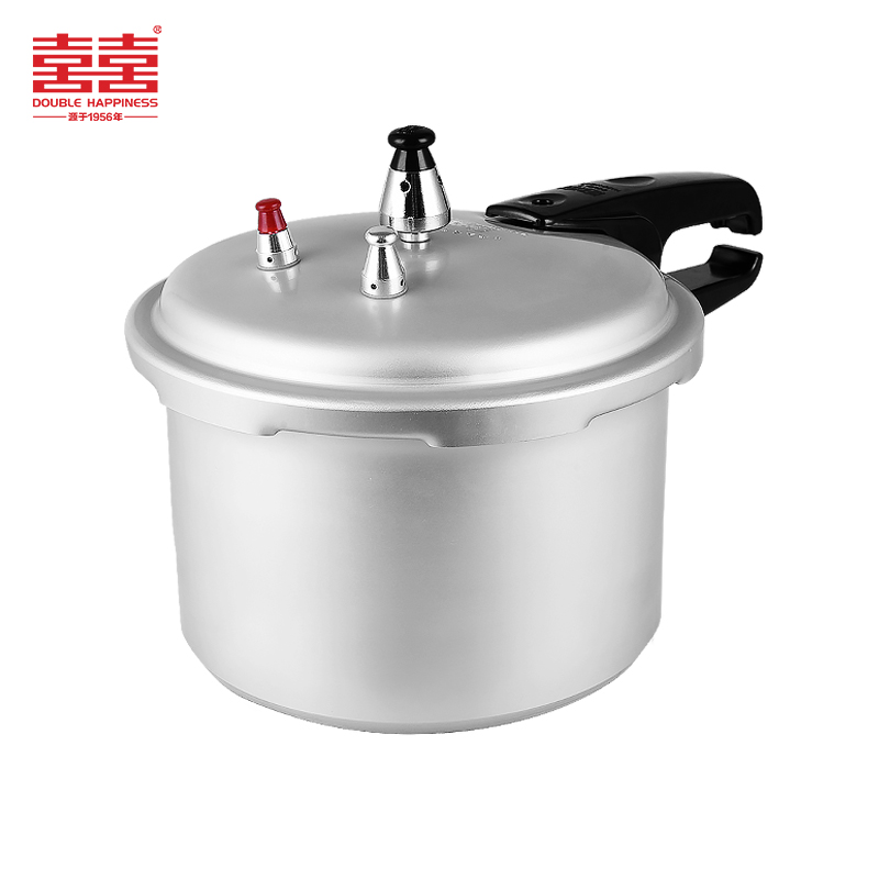 双喜高压锅4l 20cm燃气电磁炉通用家用小型加厚防爆压力锅 囍 double