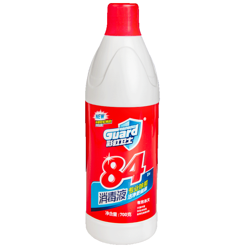 彩虹84除菌液 杀菌漂白清洁除异味除霉菌r消毒液