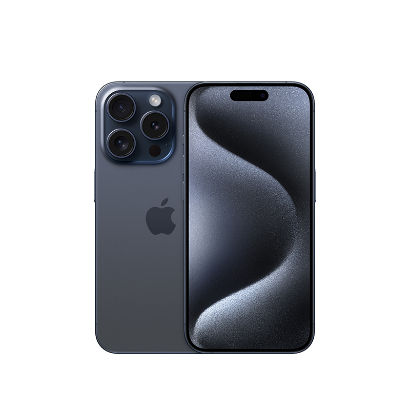 Apple iPhone 15 Pro 128G 蓝色钛金属 移动联通电信手机 5G全网通手机高清大图