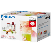 飞利浦(Philips) 料理机 多功能旋钮式搅拌碾磨切碎料理鲜榨果蔬榨汁机 HR1848/00 容量杯