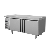 蔚天蓝(WEITIANLAN) 厨房商用保鲜不锈钢工作台奶茶店操作台平冷冰箱 1800*800*800冷藏 包设计